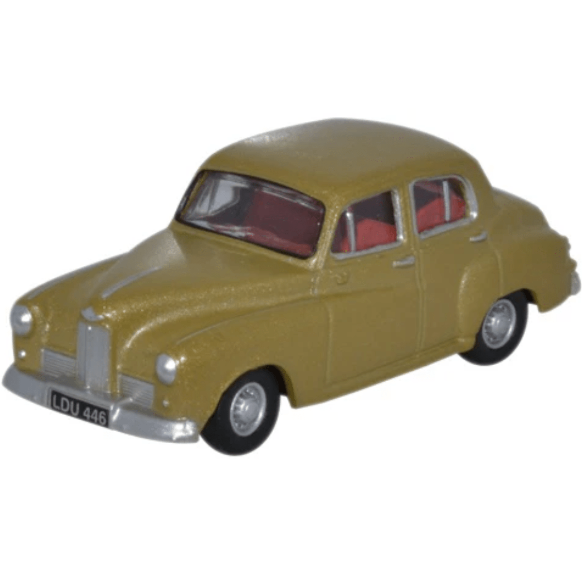 Oxford Diecast 76HH004 Humber Hawk MkIV Golden Sand - 1:76 Scale Model - Phillips Hobbies
