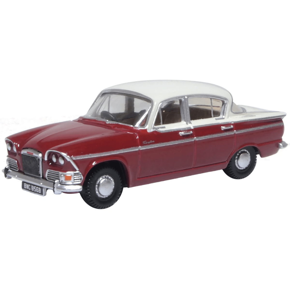 Oxford Diecast 76HS002 Humber Sceptre Mk1 Pippin Red/Pearl Grey - 1:76 Scale - Phillips Hobbies
