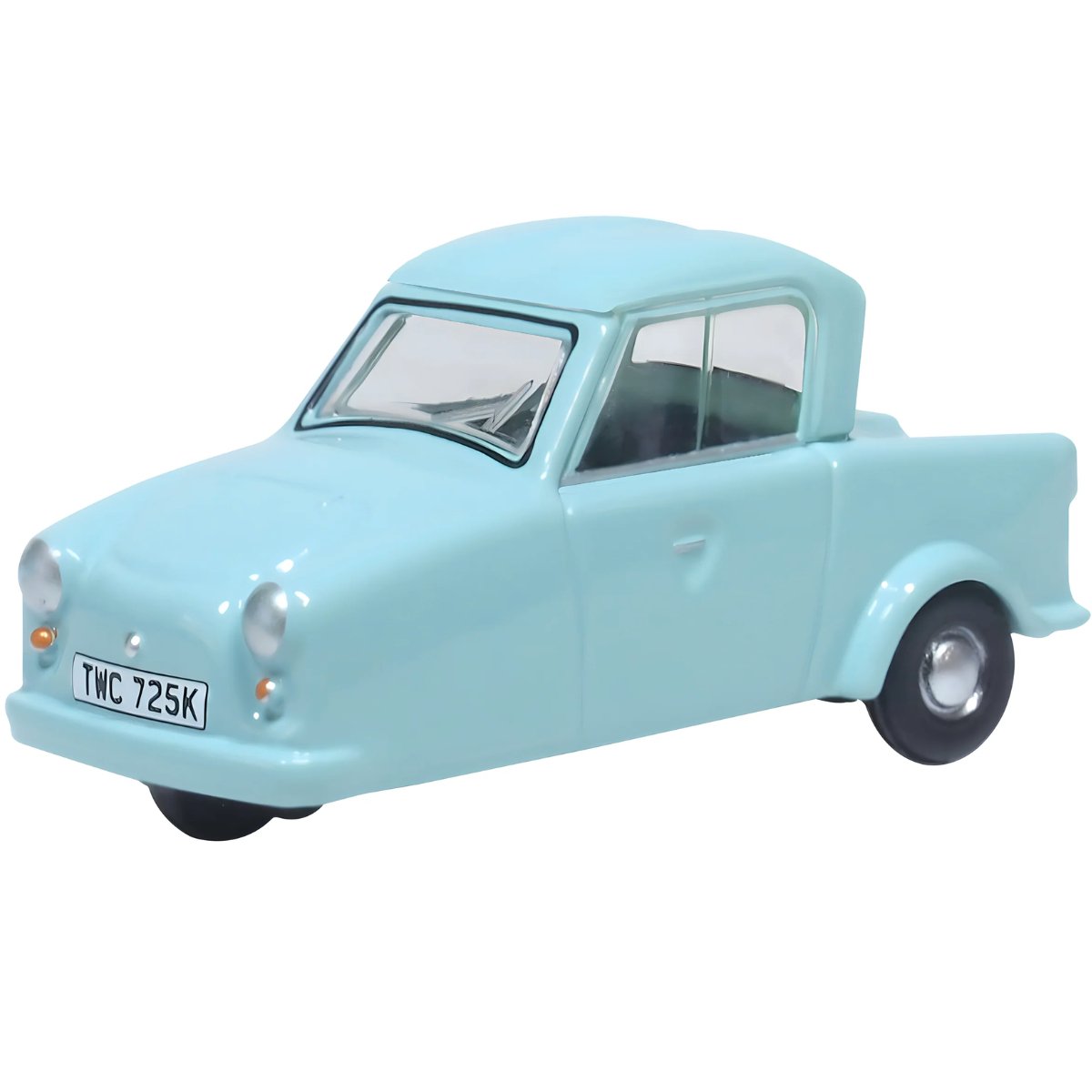 Oxford Diecast 76INV002 AC Invacar Pale Blue (Hubnut) - Phillips Hobbies