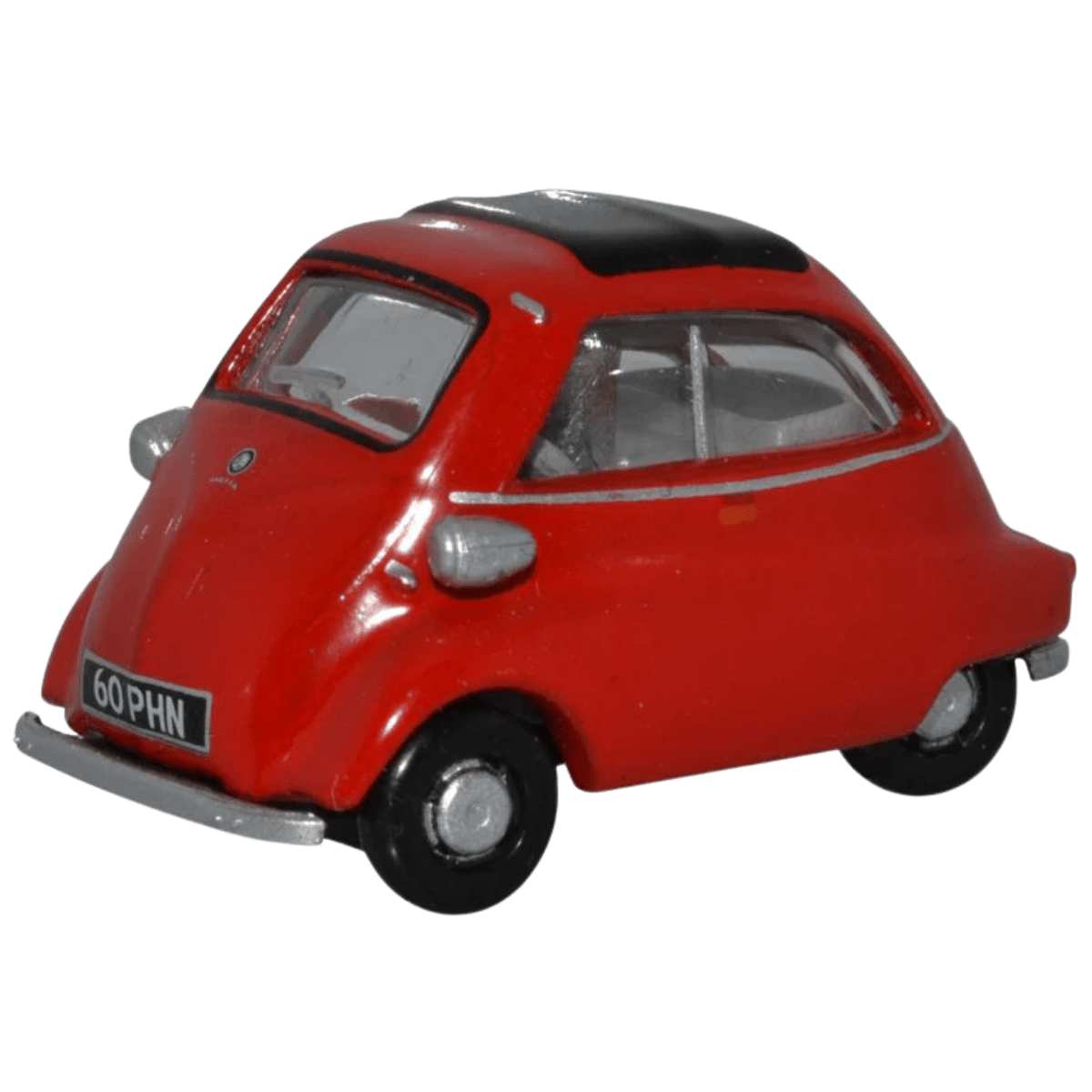 Oxford Diecast 76IS001 BMW Isetta Signal Red - 1:76 Scale Model - Phillips Hobbies