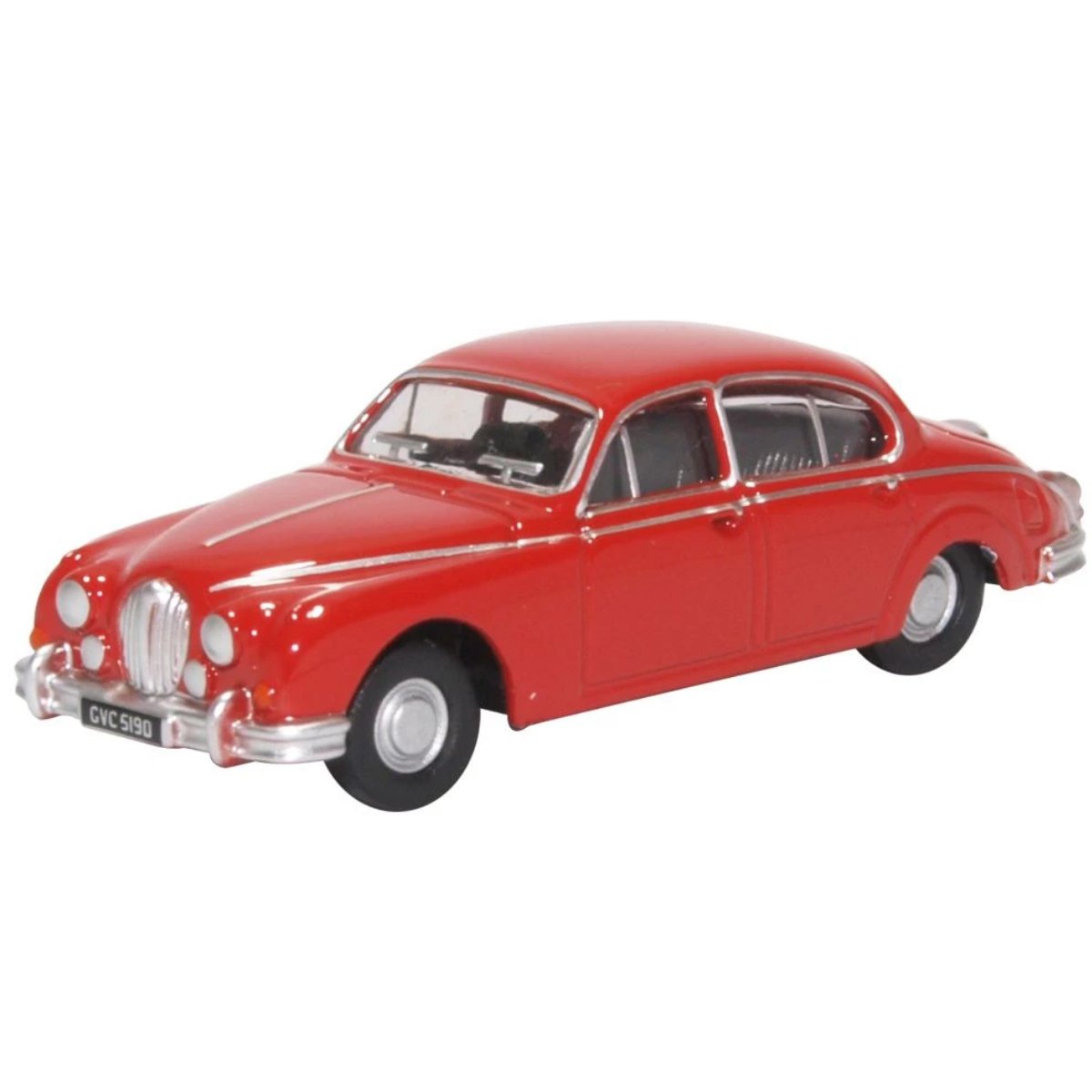 Oxford Diecast 76JAG2007 Jaguar MkII Carmen Red - Phillips Hobbies