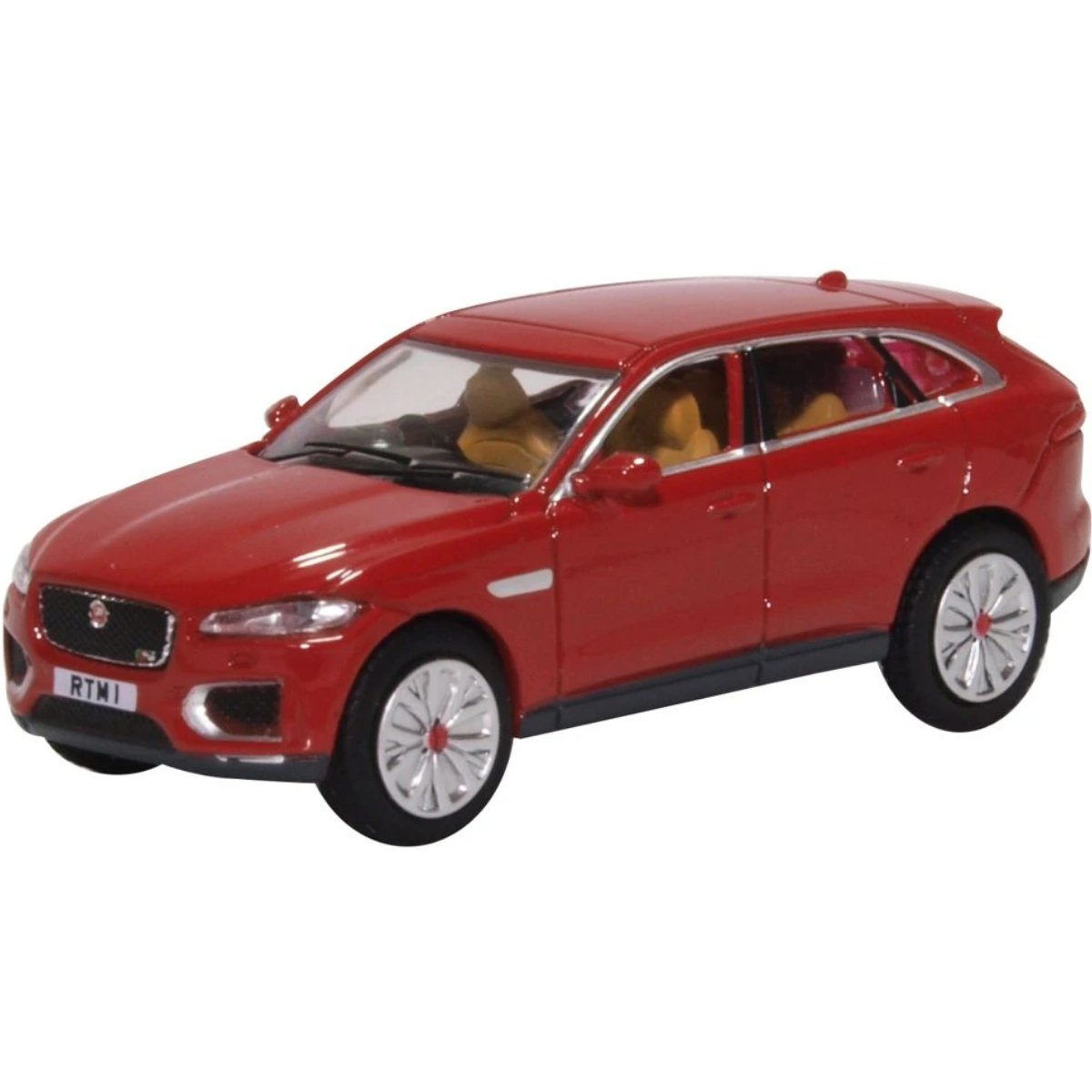 Oxford Diecast 76JFP003 Jaguar F Pace Italian Racing Red - Phillips Hobbies