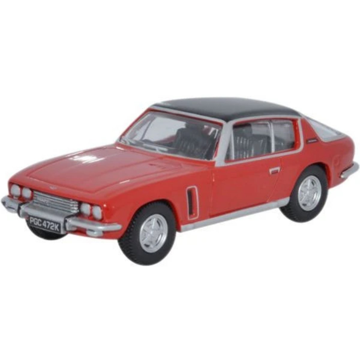 Oxford Diecast 76JI003 Jensen Interceptor Flag Red - Phillips Hobbies