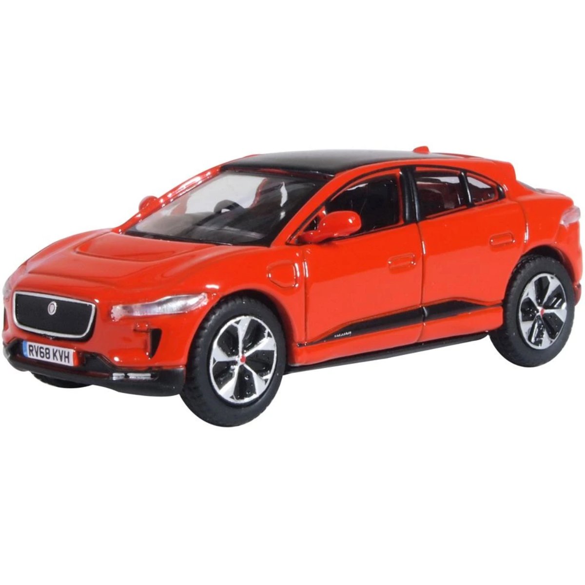 Oxford Diecast 76JIP001 Photon Red Jaguar I Pace - Phillips Hobbies
