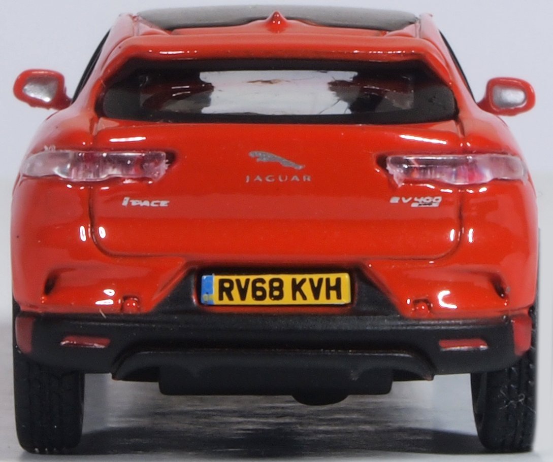 Oxford Diecast 76JIP001 Photon Red Jaguar I Pace - Phillips Hobbies