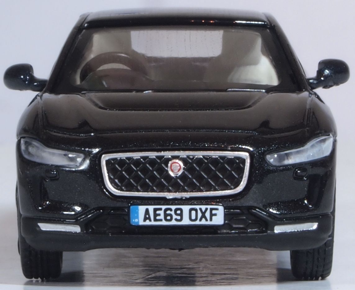 Oxford Diecast 76JIP002 Narvik Black Jaguar I Pace - Phillips Hobbies