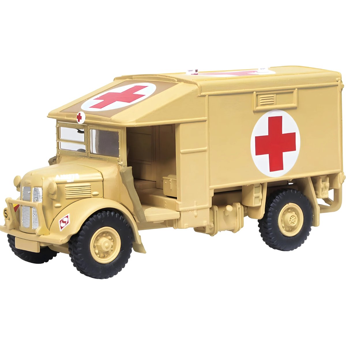 Oxford Diecast 76K2001 RASC-Katy Western Desert Austin K2 Ambulance - Phillips Hobbies