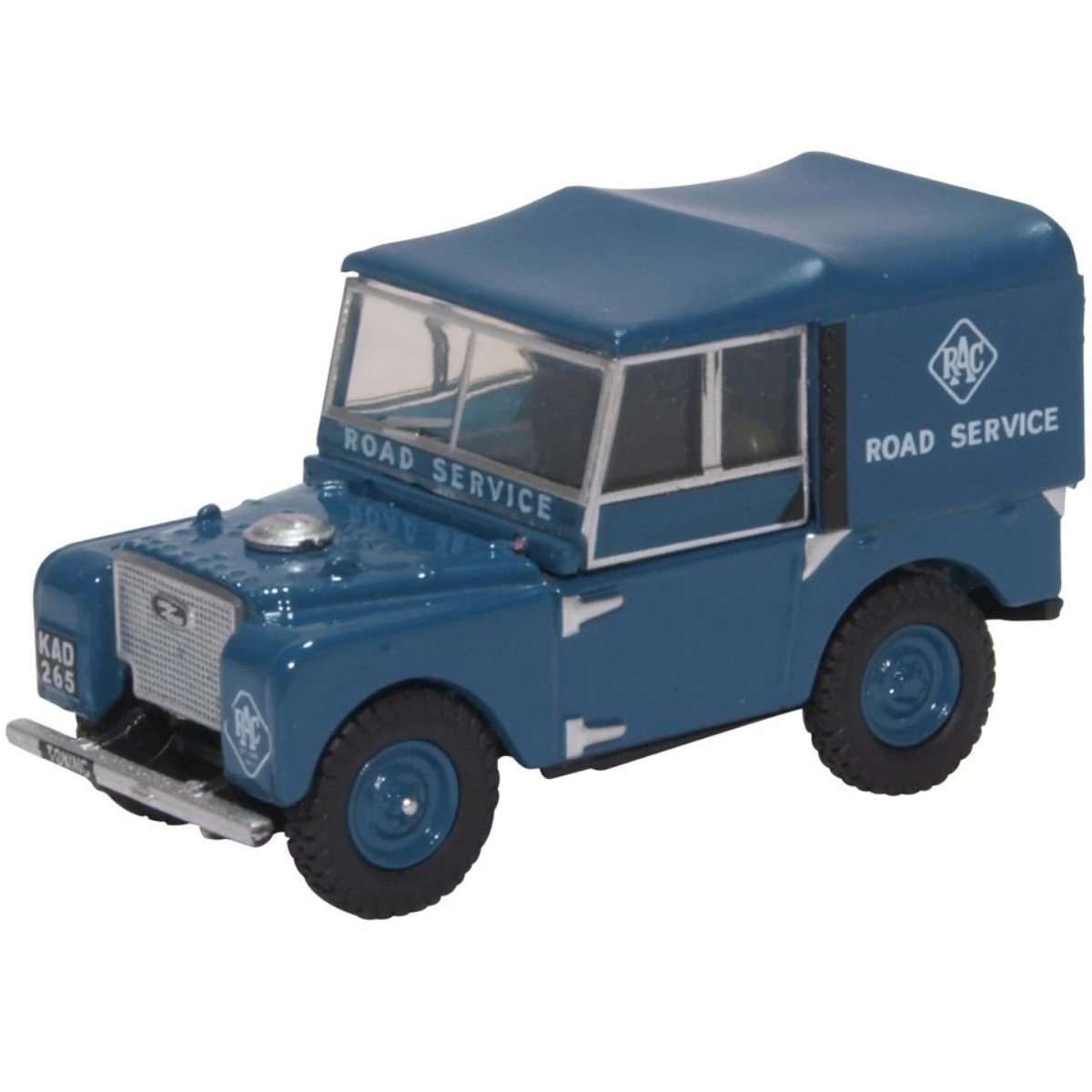Oxford Diecast 76LAN180006 Land Rover Series I 80 Hard Top RAC - Phillips Hobbies