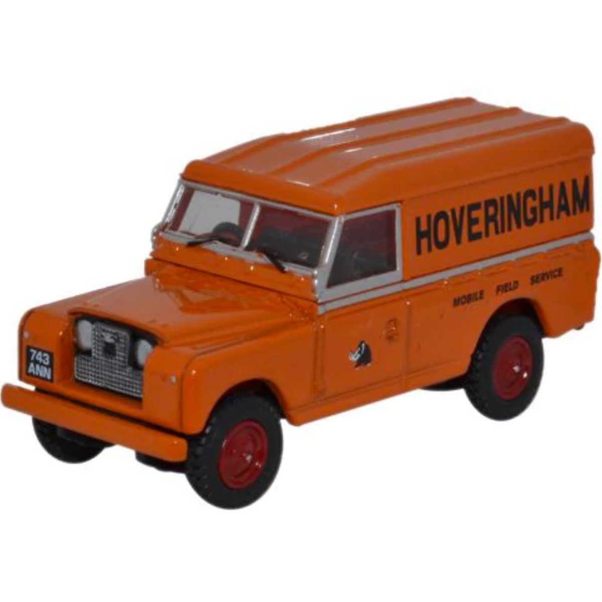 Oxford Diecast 76LAN2005 Land Rover Series II LWB Hard Top Hoveringham - Phillips Hobbies