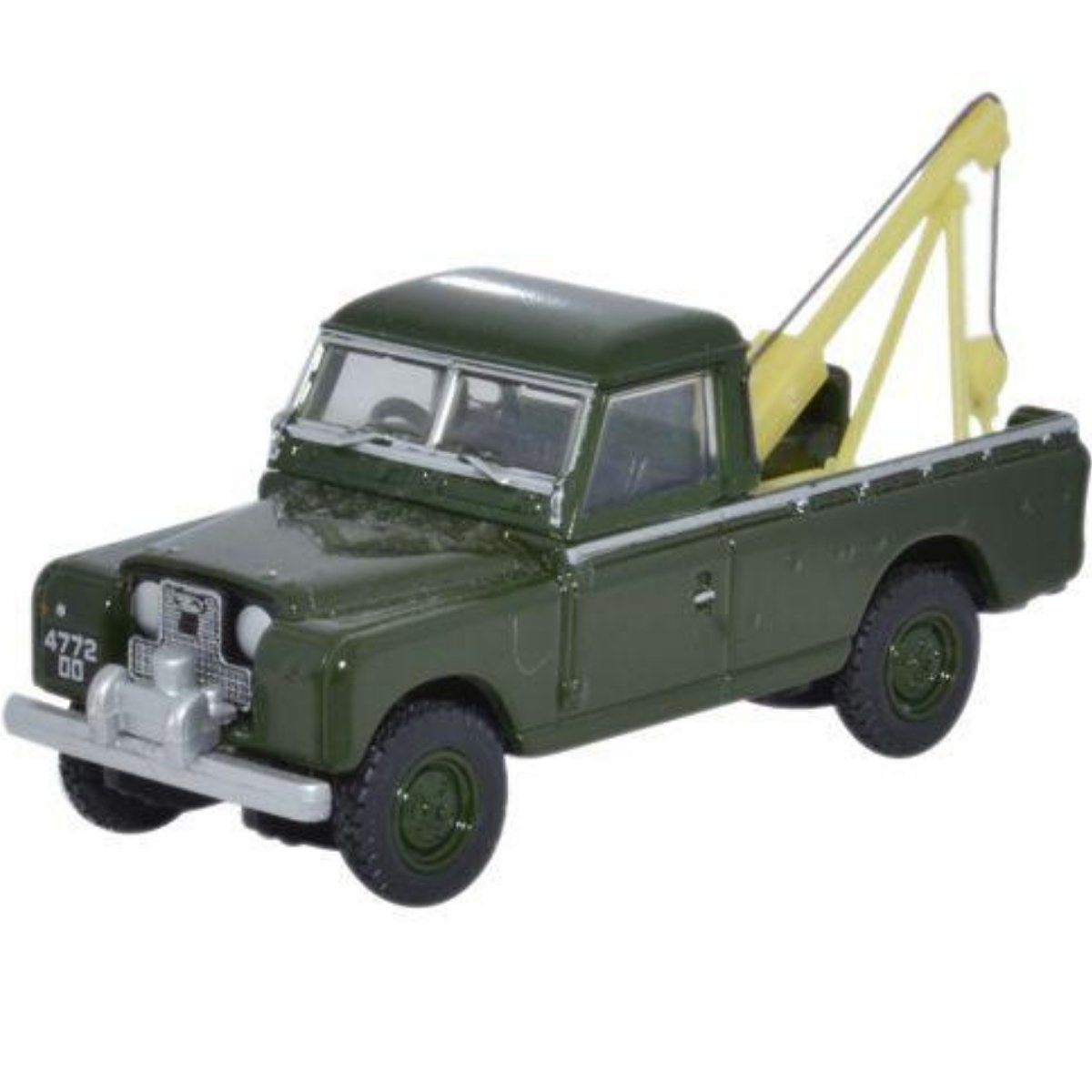 Oxford Diecast 76LAN2009 Land Rover Series II Tow Truck Bronze Green - Phillips Hobbies