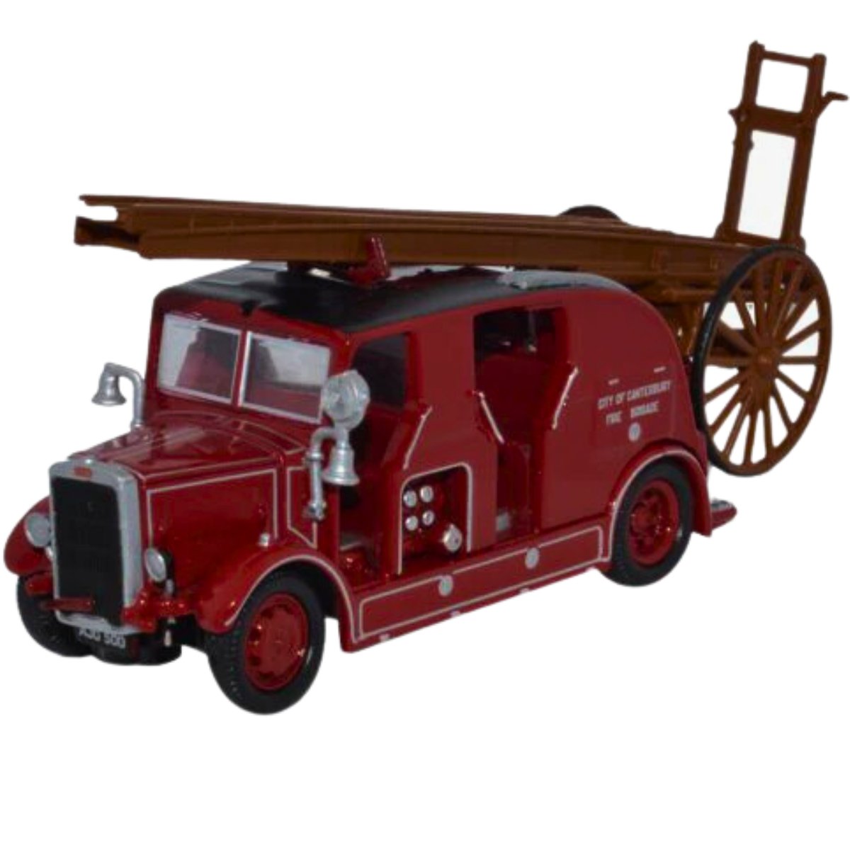Oxford Diecast 76LC002 Leyland Cub FK7 City of Canterbury Fire Brigade - Phillips Hobbies