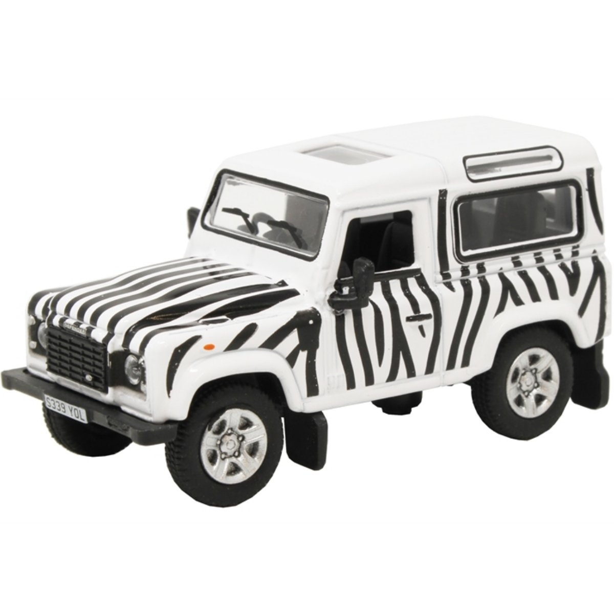Oxford Diecast 76LRDF013 Safari Land Rover Defender 90 - Phillips Hobbies