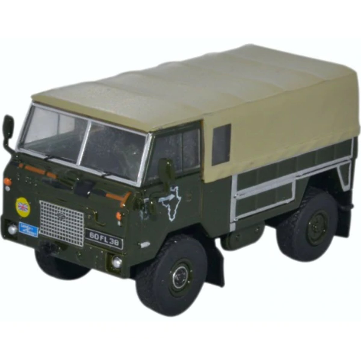 Oxford Diecast 76LRFCG001 Land Rover FC GS 1974 Trans Sahara Expedition - Phillips Hobbies