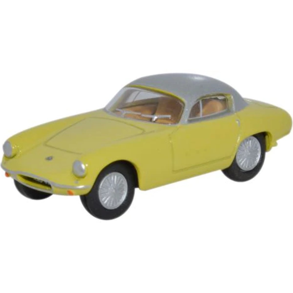 Oxford Diecast 76LTE003 Lotus Elite Sunburst Yellow/Silver - Phillips Hobbies