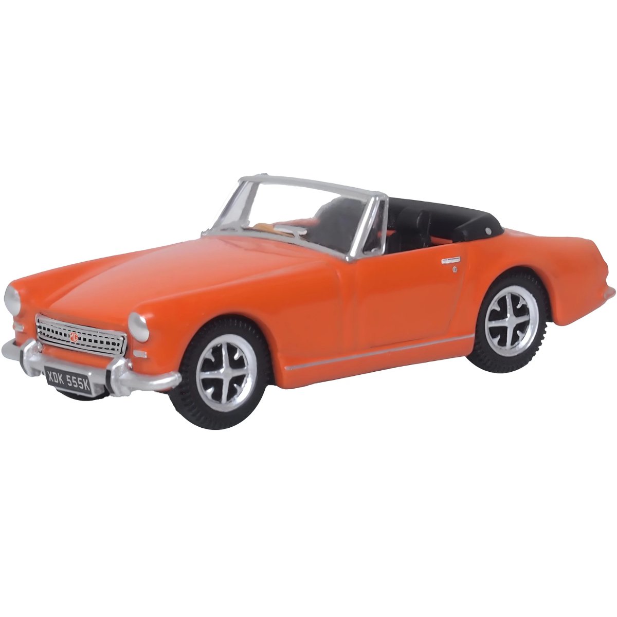 Oxford Diecast 76MGM001 MG Midget MkIII Blaze Orange - Phillips Hobbies