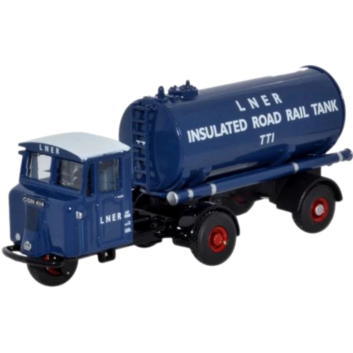 Oxford Diecast 76MH018 Scammell Mechanical Horse Tanker LNER - Phillips Hobbies
