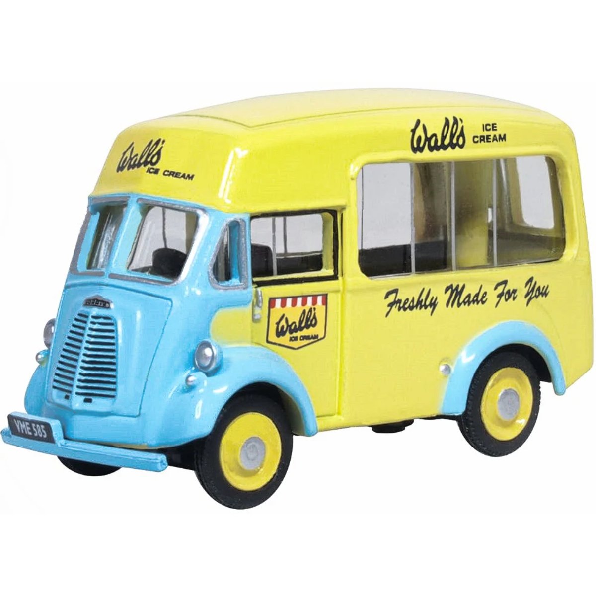 Oxford Diecast 76MJ012 Morris J Van Walls Ice Cream - Phillips Hobbies