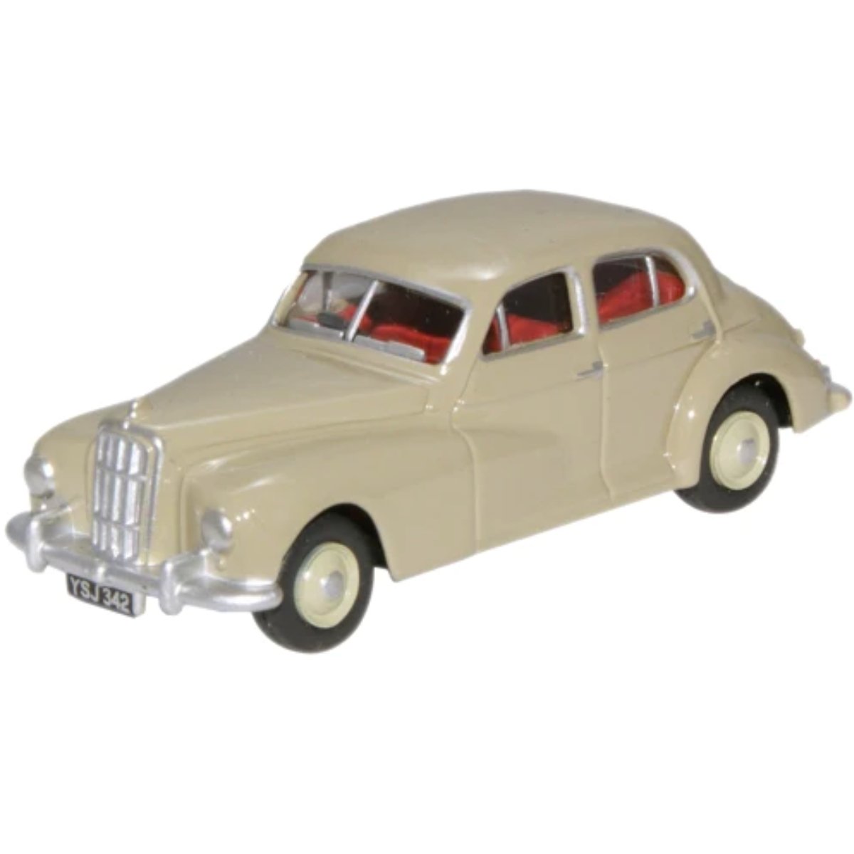 Oxford Diecast 76MS004 Platinum Grey Morris Six MS - Phillips Hobbies