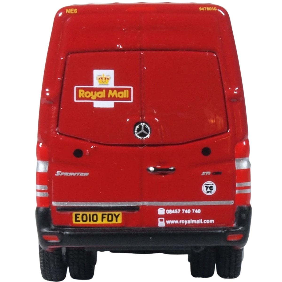 Oxford Diecast 76MSV003 Mercedes Sprinter Van Royal Mail - Phillips Hobbies