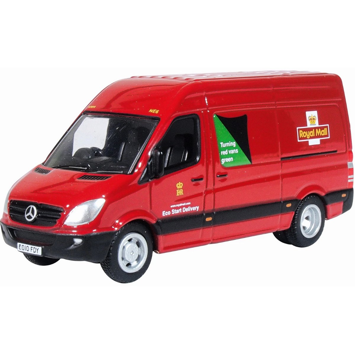 Oxford Diecast 76MSV003 Mercedes Sprinter Van Royal Mail - Phillips Hobbies