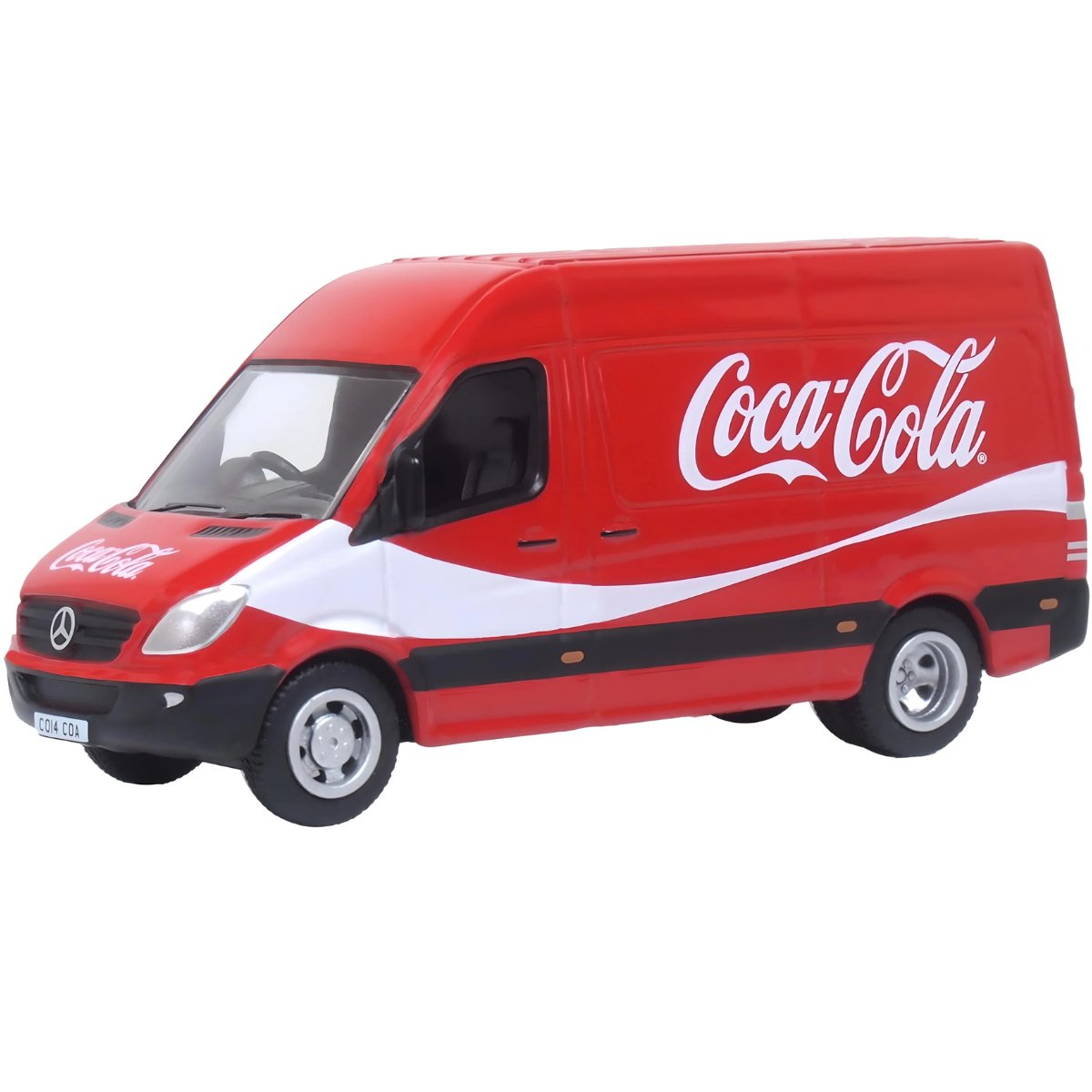 Oxford Diecast 76MSV007CC Mercedes Sprinter Coca Cola - Phillips Hobbies