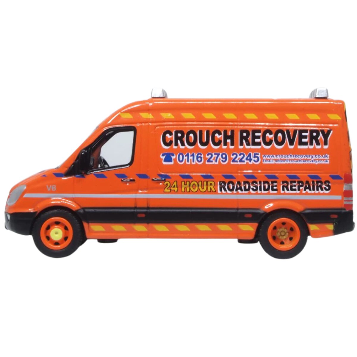 Oxford Diecast 76MSV011 Mercedes Sprinter Van Crouch Recovery - Phillips Hobbies