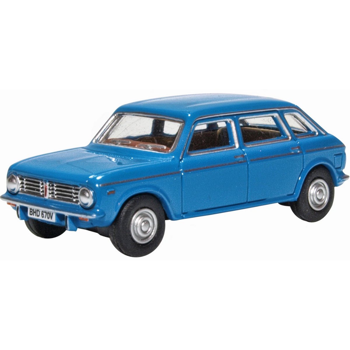 Oxford Diecast 76MX004 Pageant Blue Austin Maxi - Phillips Hobbies