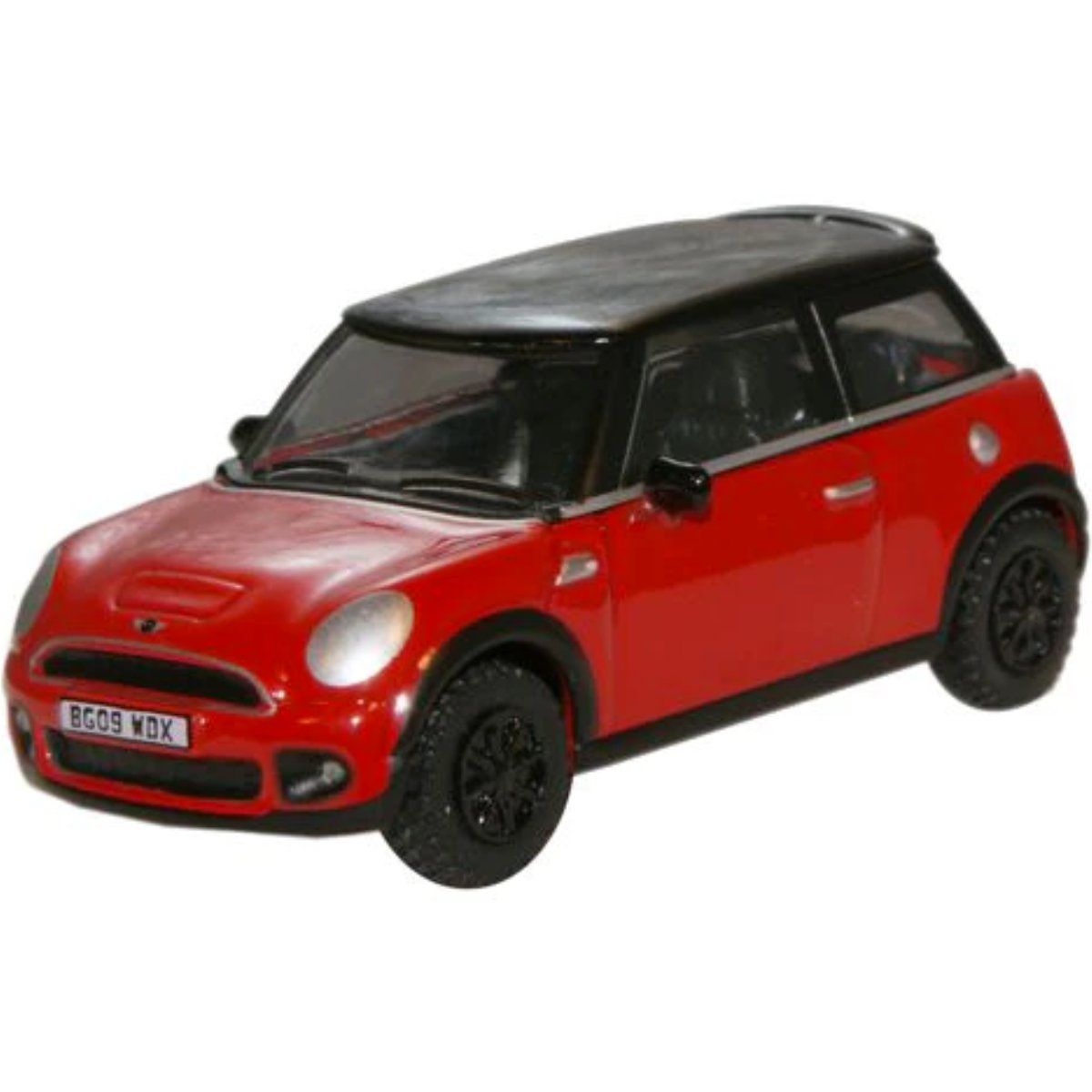 Oxford Diecast 76NMN001 Chilli Red New Mini - Phillips Hobbies