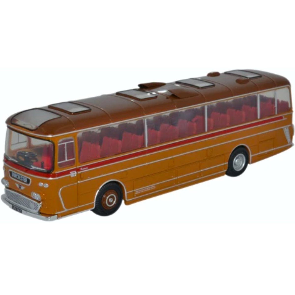 Oxford Diecast 76PAN006 Plaxton Panorama Bere Regis & District - Phillips Hobbies