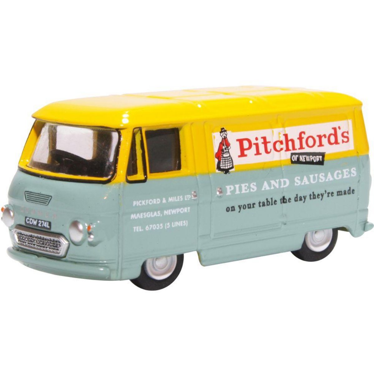 Oxford Diecast 76PB009 Commer PB Van Pitchford & Miles - Phillips Hobbies