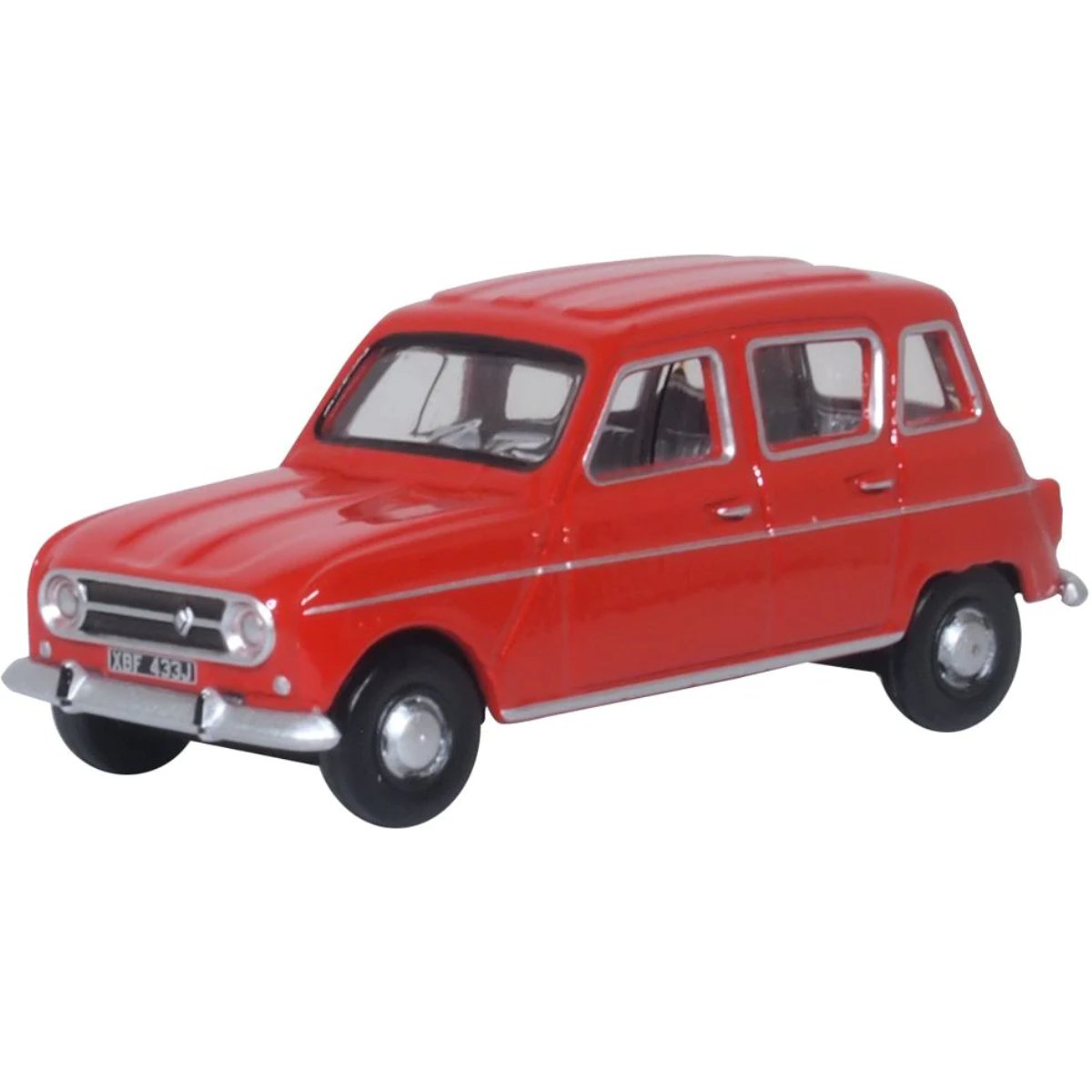 Oxford Diecast 76RN002 Renault 4 Red - Phillips Hobbies