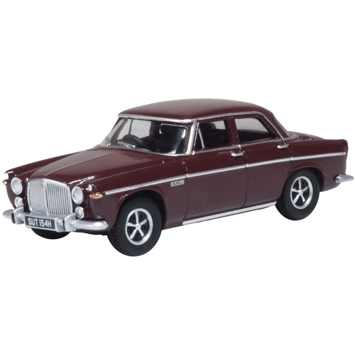 Oxford Diecast 76RP5003 Rover P5B Bordeaux Red - 1:76 Scale - Phillips Hobbies