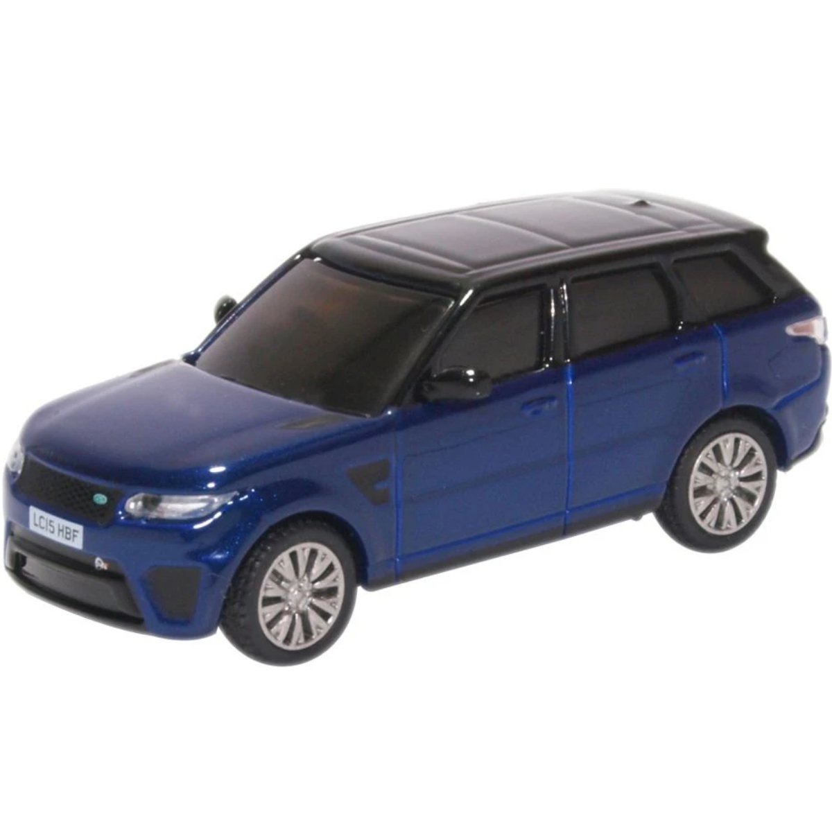 Oxford Diecast 76RRS001 Range Rover Sport SVR Estoril Blue - Phillips Hobbies