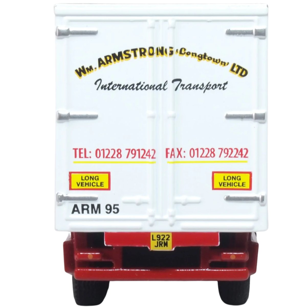 Oxford Diecast 76S143005 Scania 143 40ft Fridge Trailer William Armstrong - Phillips Hobbies