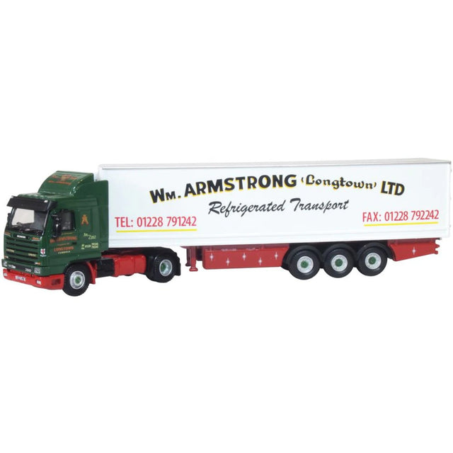 Oxford Diecast 76S143005 Scania 143 40ft Fridge Trailer William Armstrong - Phillips Hobbies
