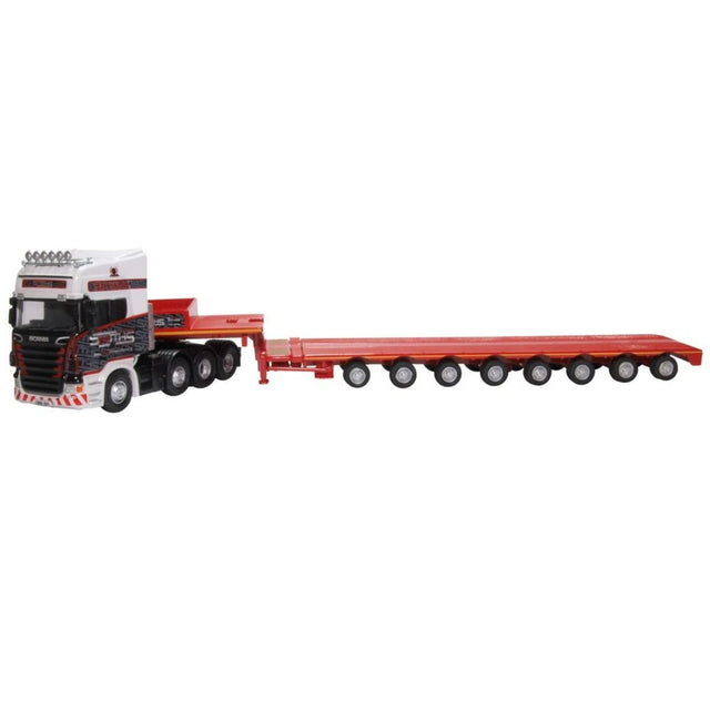 Oxford Diecast 76SCA05LL Scania Topline Nooteboom Low Loader - Smiths - Phillips Hobbies