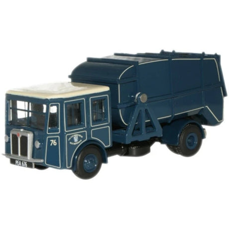 Oxford Diecast 76SD002 West Bromwich Shelvoke & Drewry Dustcart - Phillips Hobbies