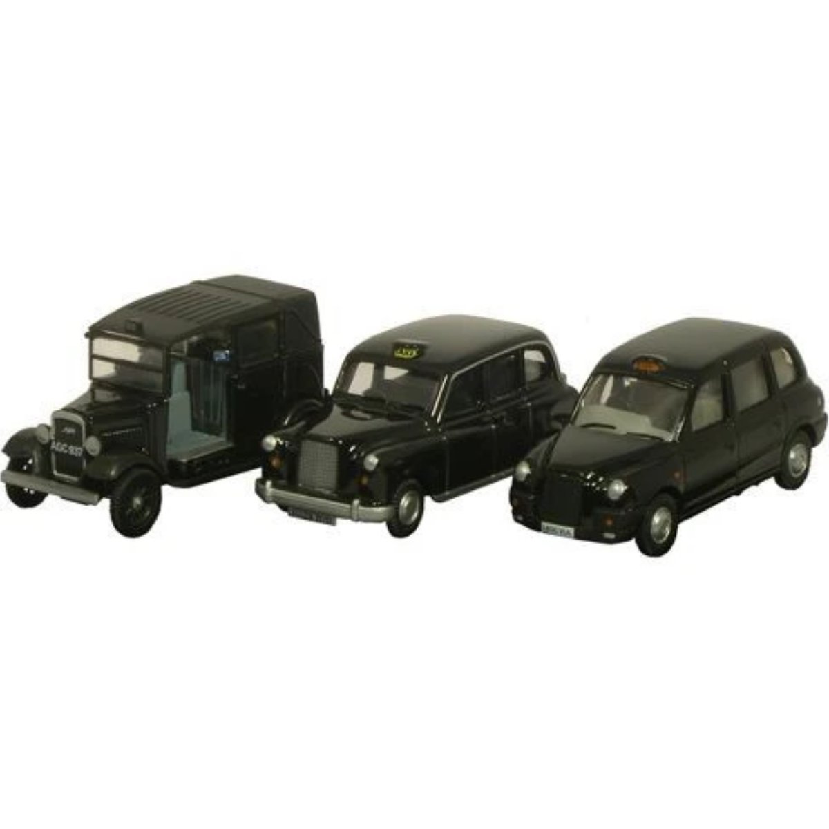 Oxford Diecast 76SET09 Triple Taxi Set - Phillips Hobbies