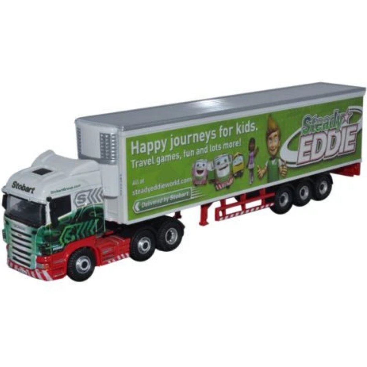 Oxford Diecast 76SHL16FR Scania Highline Fridge Steady Eddie - Phillips Hobbies