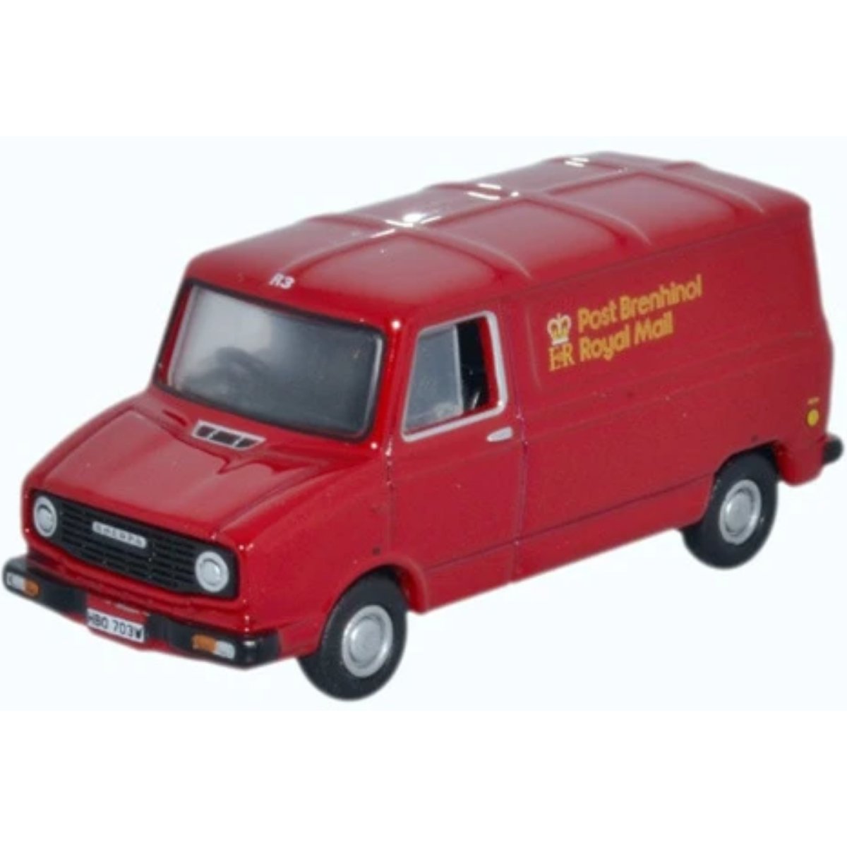 Oxford Diecast 76SHP001 Sherpa Van Royal Mail Wales - Phillips Hobbies