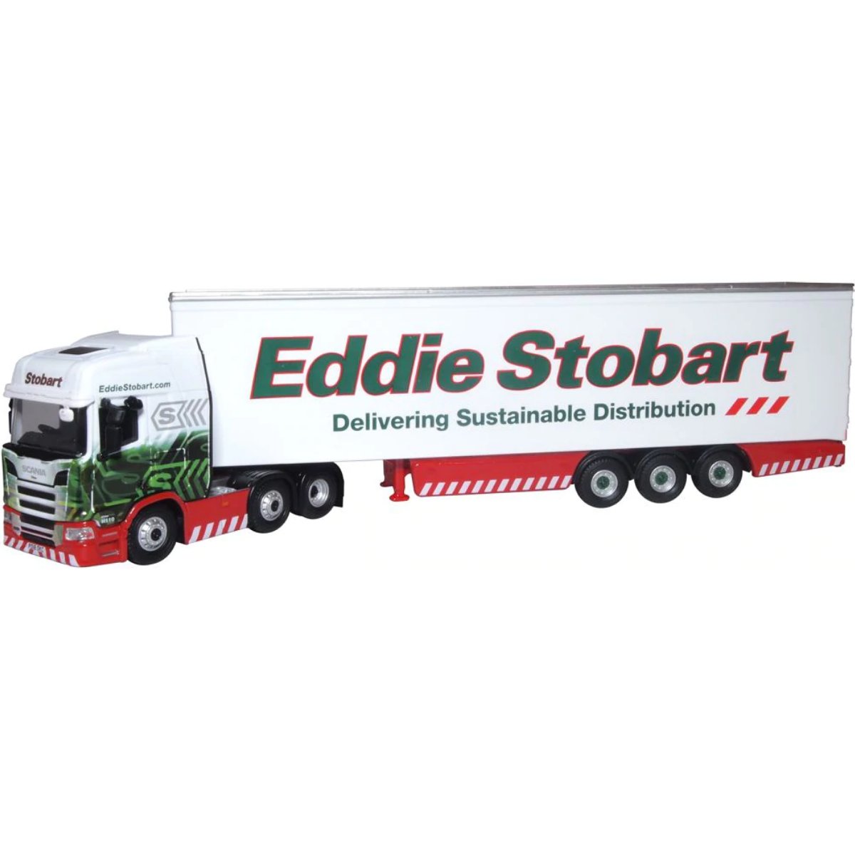 Oxford Diecast 76SRH001 Scania New Generation (R) Box Trailer Stobart - Phillips Hobbies