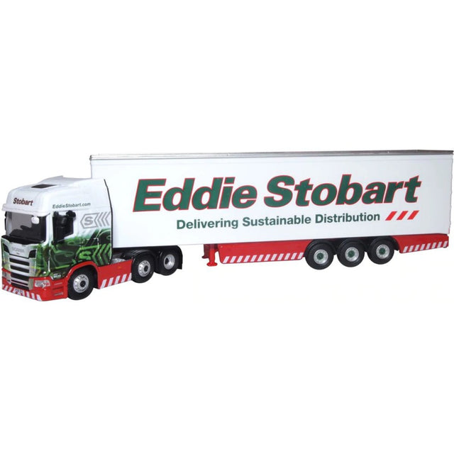 Oxford Diecast 76SRH001 Scania New Generation (R) Box Trailer Stobart - Phillips Hobbies