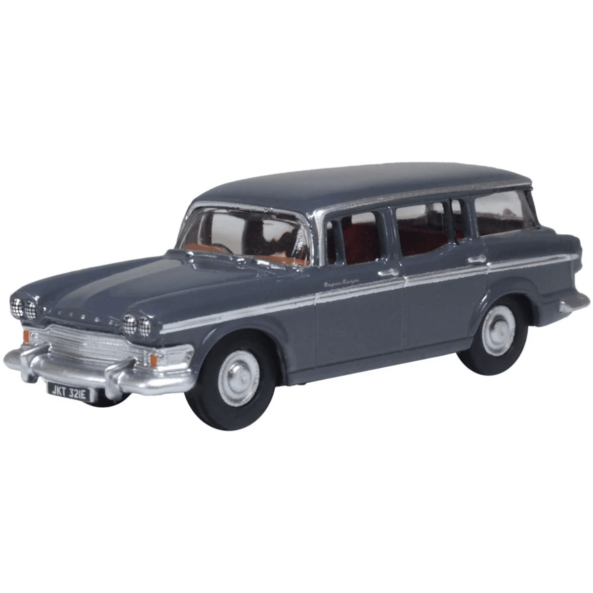 Oxford Diecast 76SS007 Humber Super Snipe Charcoal - 1:76 Scale - Phillips Hobbies