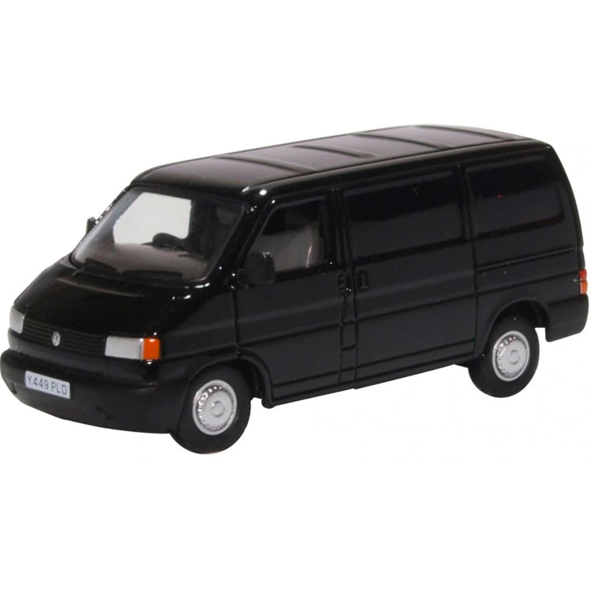 Oxford Diecast 76T4004 VW T4 Van Black - Phillips Hobbies