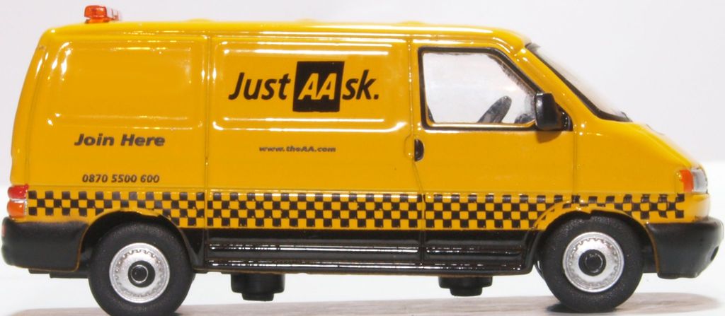 Oxford Diecast 76T4006 VW T4 Van AA - Phillips Hobbies