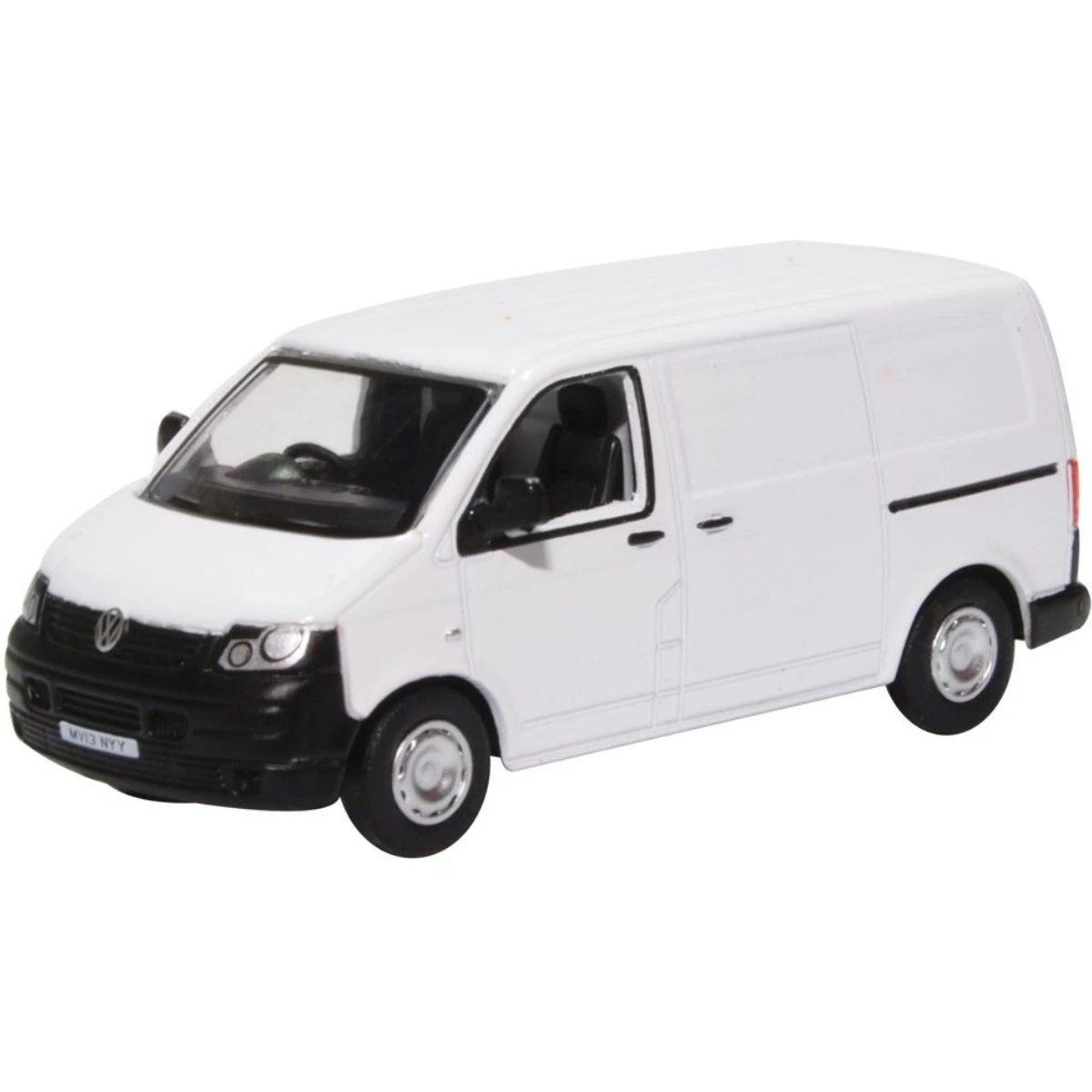 Oxford Diecast 76T5V002 VW T5 Van White - Phillips Hobbies