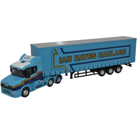 Oxford Diecast 76TCAB009 Scania T Cab Curtainside Ian Hayes - Phillips Hobbies
