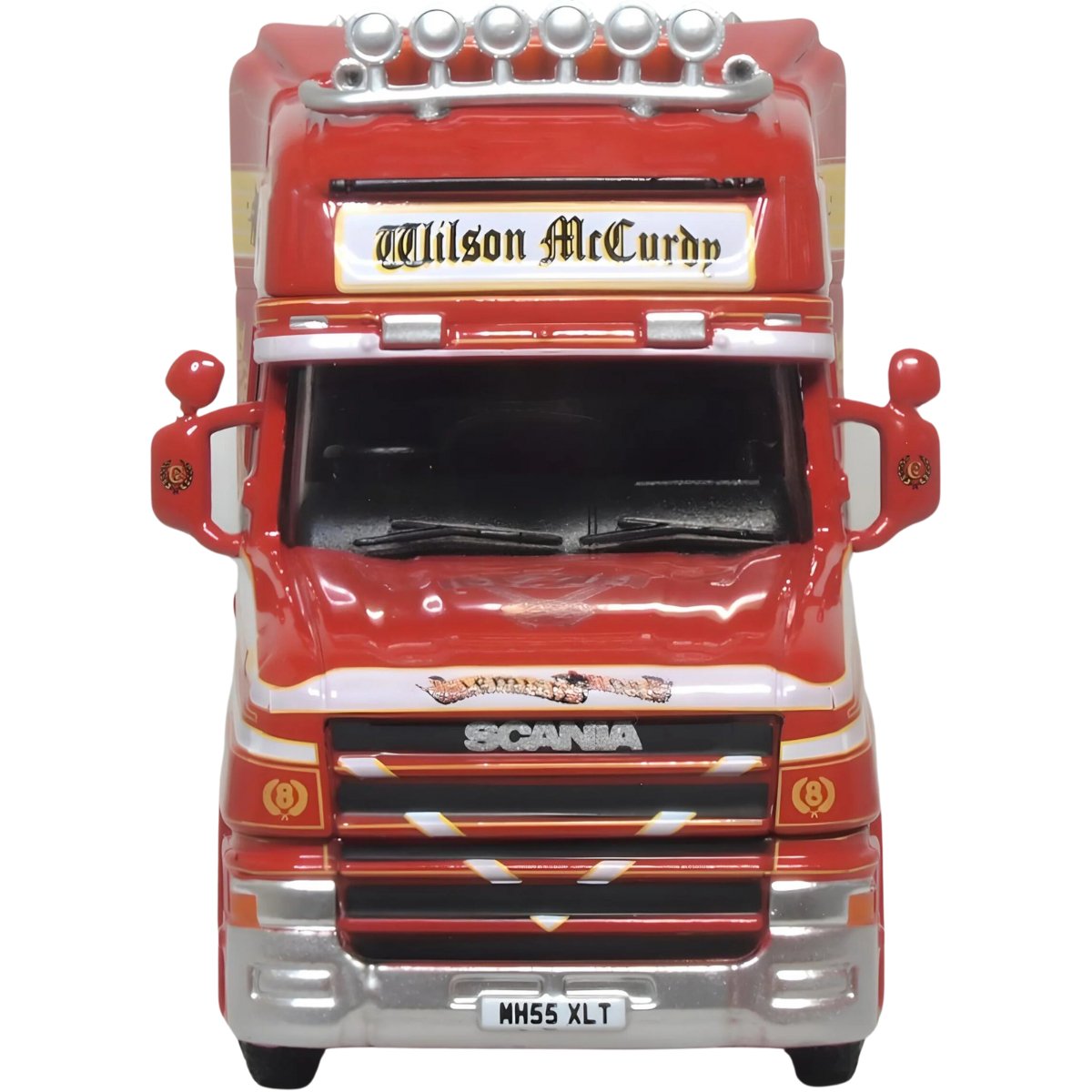 Oxford Diecast 76TCAB011 Scania T Cab Cylindrical Tanker Wilson McCurdy - Phillips Hobbies