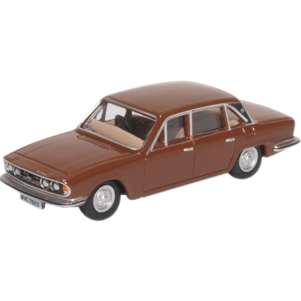 Oxford Diecast 76TP005 Triumph 2500 Russet Brown - Phillips Hobbies