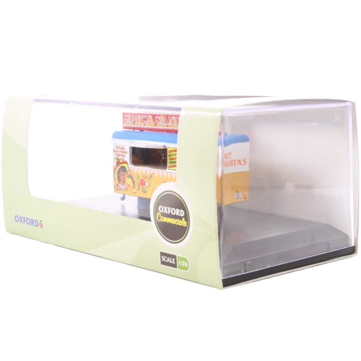 Oxford Diecast 76TR013 Spicy Sanita's Mobile Trailer - Phillips Hobbies